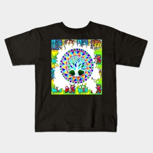 tree graffiti 333 Kids T-Shirt